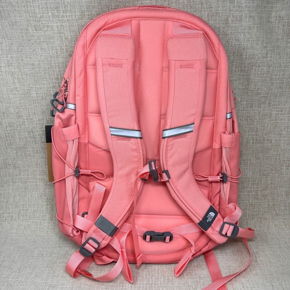 The North Face Borealis Backpack Women 27L Terra Cotta Pink Padded Laptop NWT - Picture 2 of 5